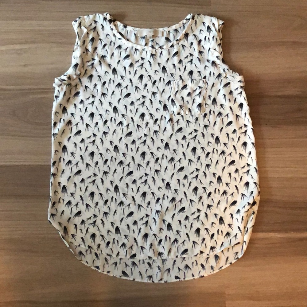 White Feather Top